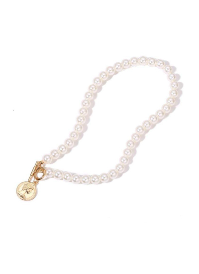 Nina Coin Pearl Necklace - Dats it Girl