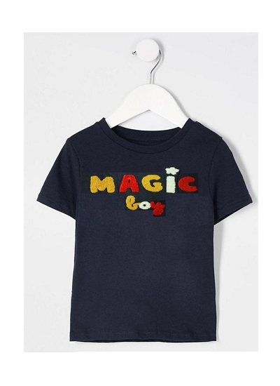 BOYS NAVY SUMMER T SHIRT