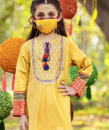 EMBROIEDRED LAWN 2PC SUIT