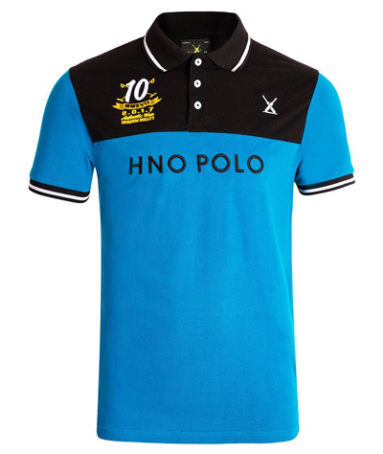 Multi Number 10 Embroidered Polo