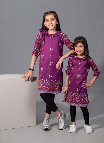 Purple-Lawn-Kurti