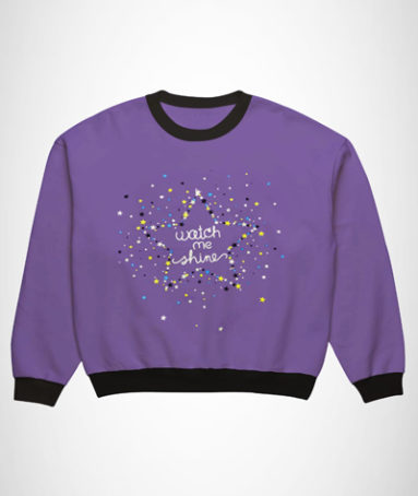 ZARA STARS SWEATSHIRT 1Y TO 12Y