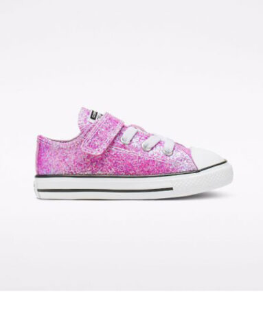 Coated Glitter Hook And Loop Chuck Taylor All Star