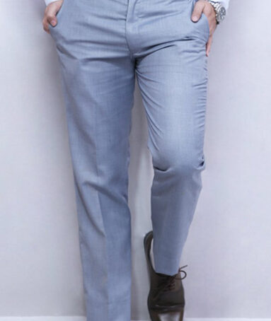 Faded Lilac Formal Pant For Men