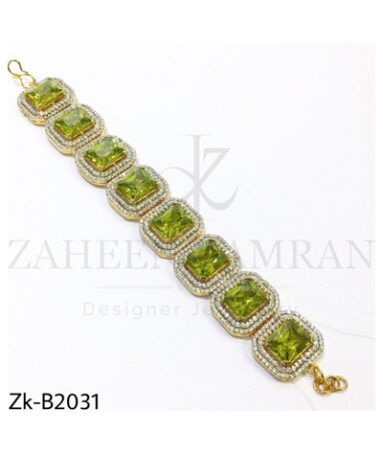 Olive green bracelet