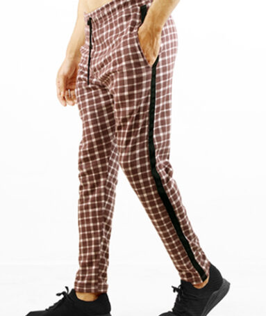 AZTEC CHECK TROUSERS