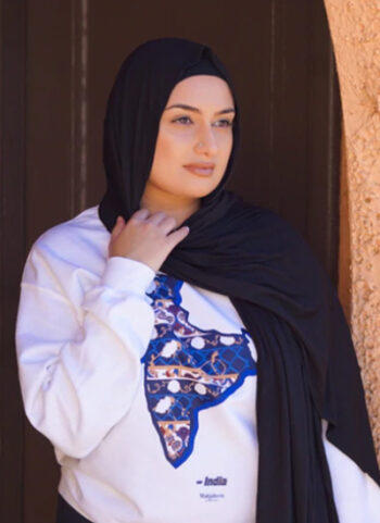 Tara - Black Jersey Hijab