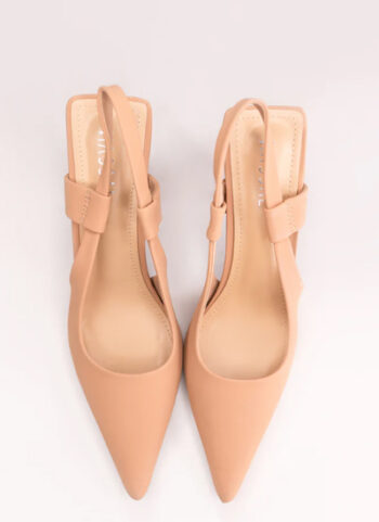 Daisy Strap Small Heel Nude