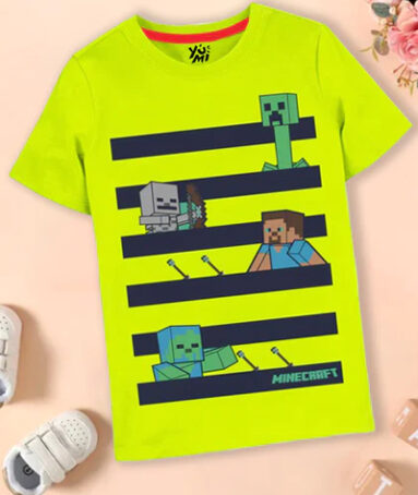 Level Up Your Kid's Style Minecraft T-Shirt