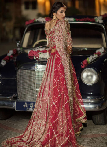 Red Net Bridal - Ratjaga For Women