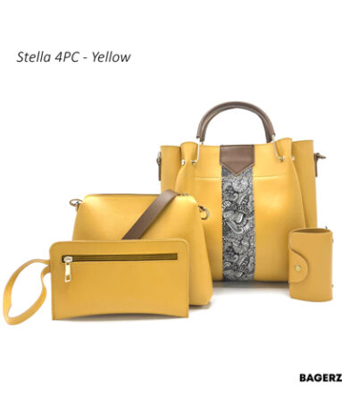 Stella 4PC - Yellow For Women