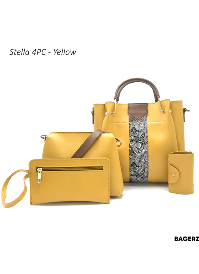 Stella 4PC - Yellow For Women