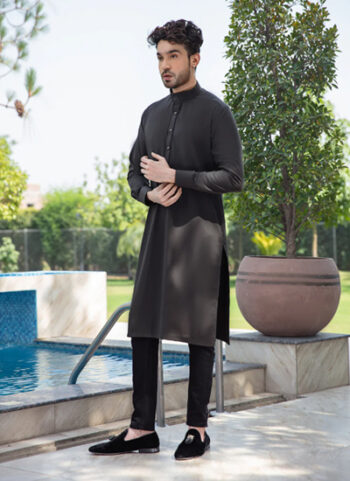 A Classic Olive Green Kurta For Men