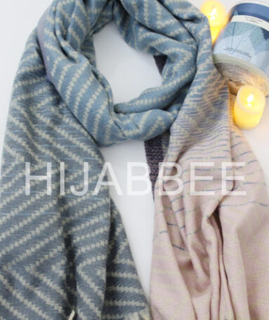 Pure Wool Scarf With Long Fringes
