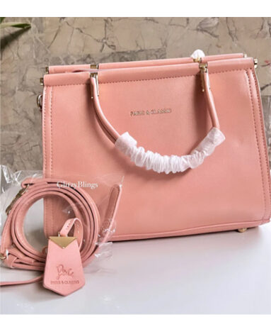 Luxe P&C Bag- Pink For Women